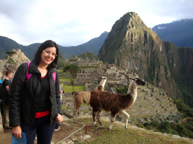 Dia fresco e com Sol em Machu Picchu