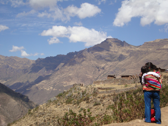 Entrada para as ruínas de Pisac